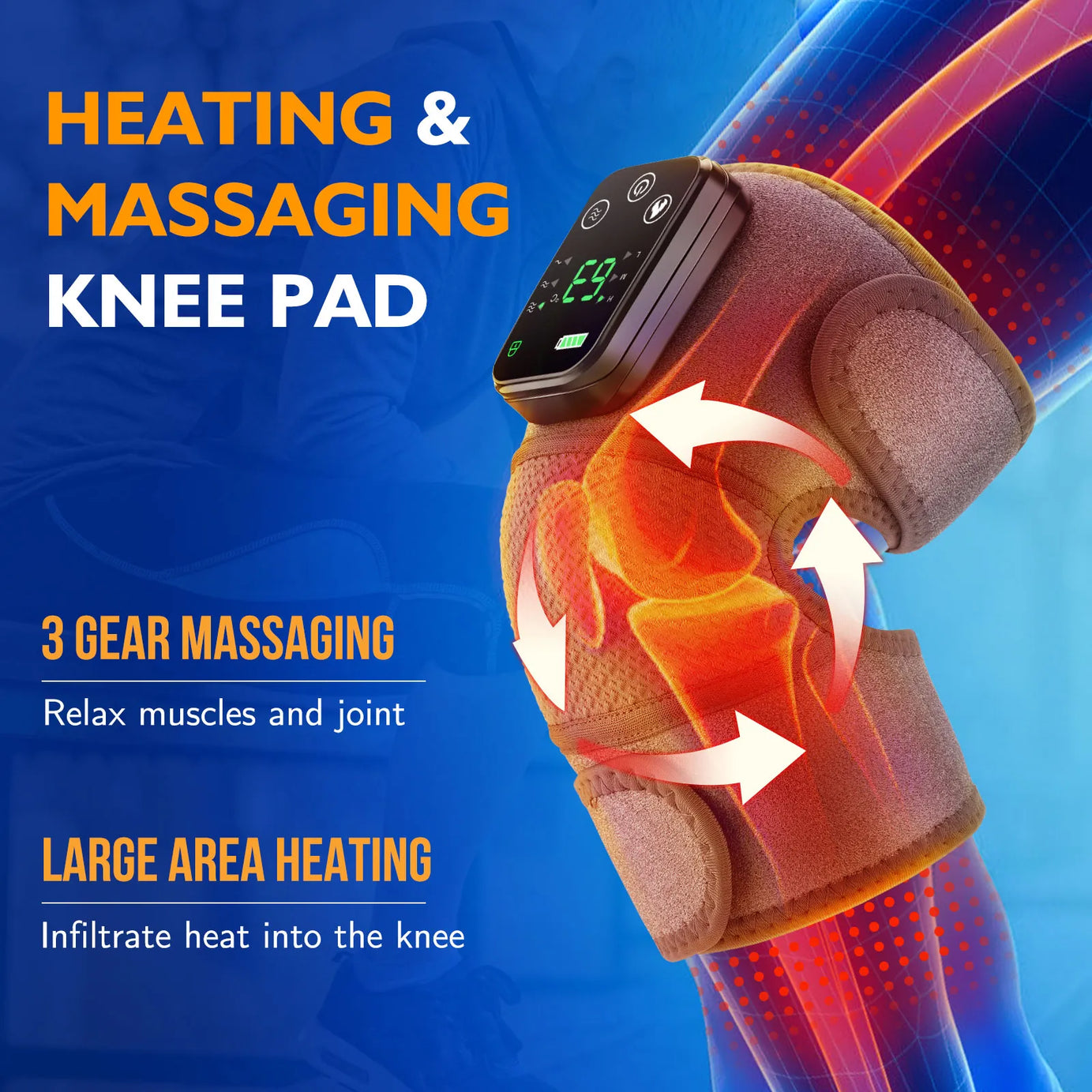 Heating Knee Massager